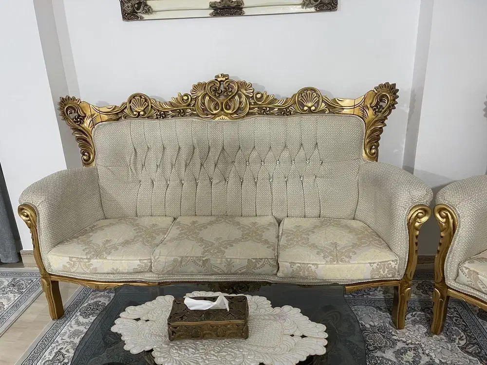 مبل سلطنتی|مبلمان خانگی و میز عسلی|رزن, |دیوار