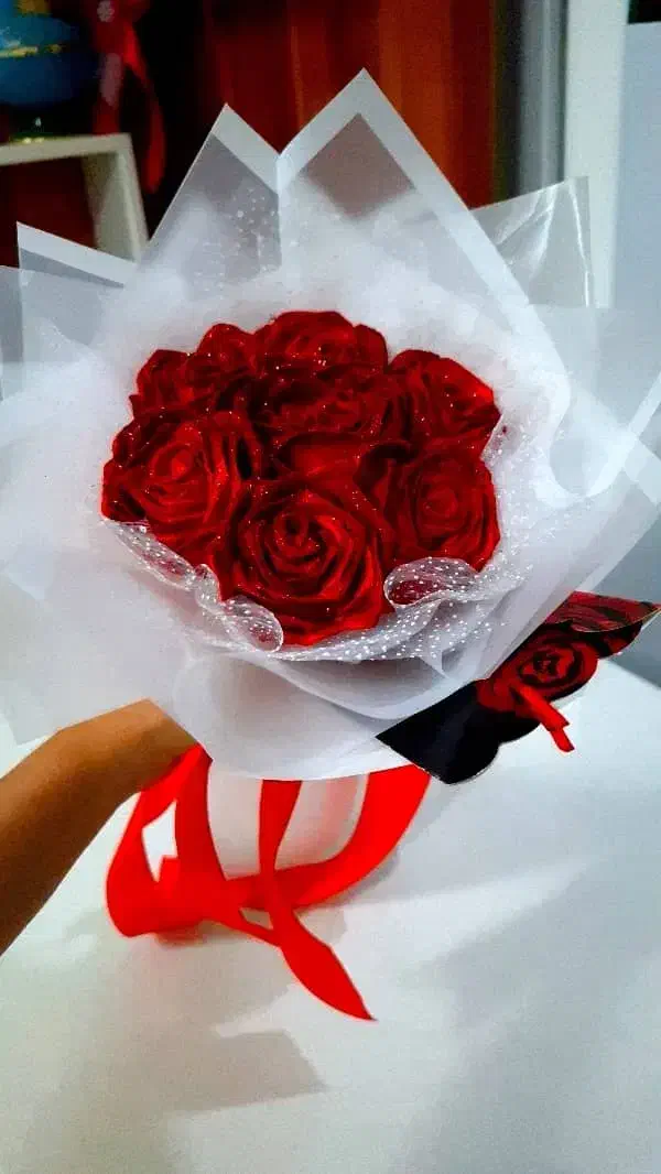 دسته گل روبانی،  فومی و عروس|گل مصنوعی|اهواز, اسلام آباد شرقی|دیوار