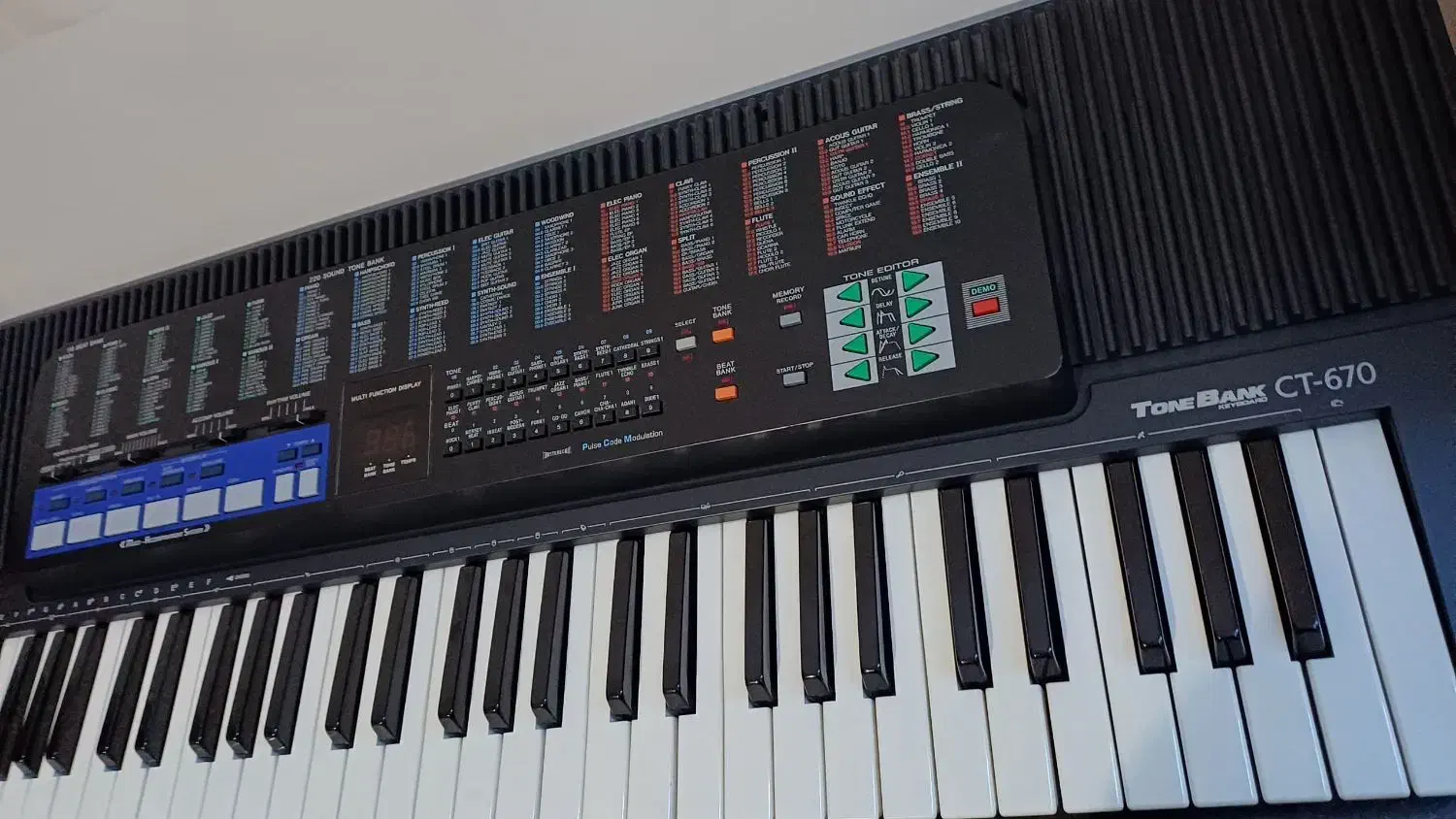 ارگ ژاپنی کاسیو CT670 آکبند|پیانو، کیبورد، آکاردئون|قم, پردیسان|دیوار