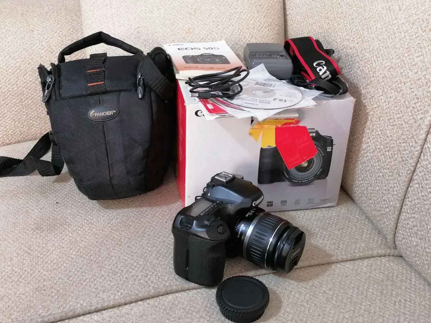 دوربین canon 50D|دوربین عکاسی و فیلم‌برداری|قم, شاه سید علی|دیوار