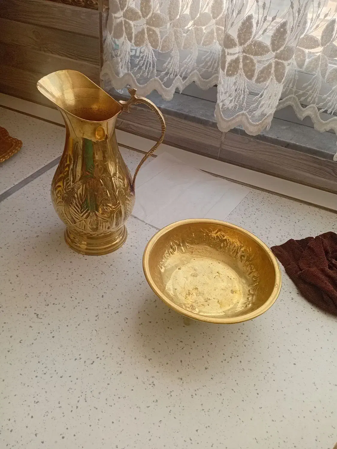 سماور تمام برنز سرویس کامل|سماور، چایساز، قهوهساز|اردبیل, |دیوار