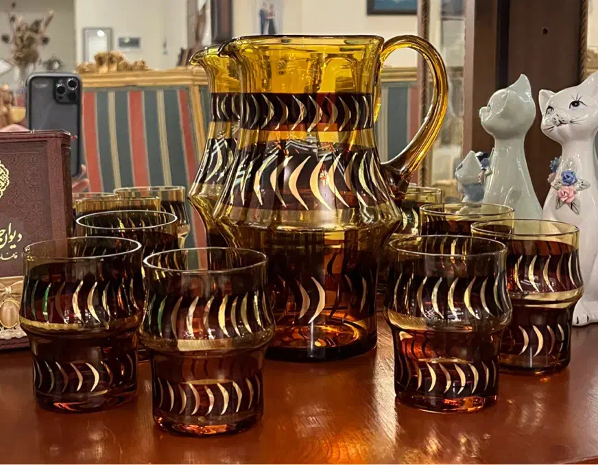 پارچ و لیوان|کلکسیون اشیاء عتیقه|لواسان, |دیوار