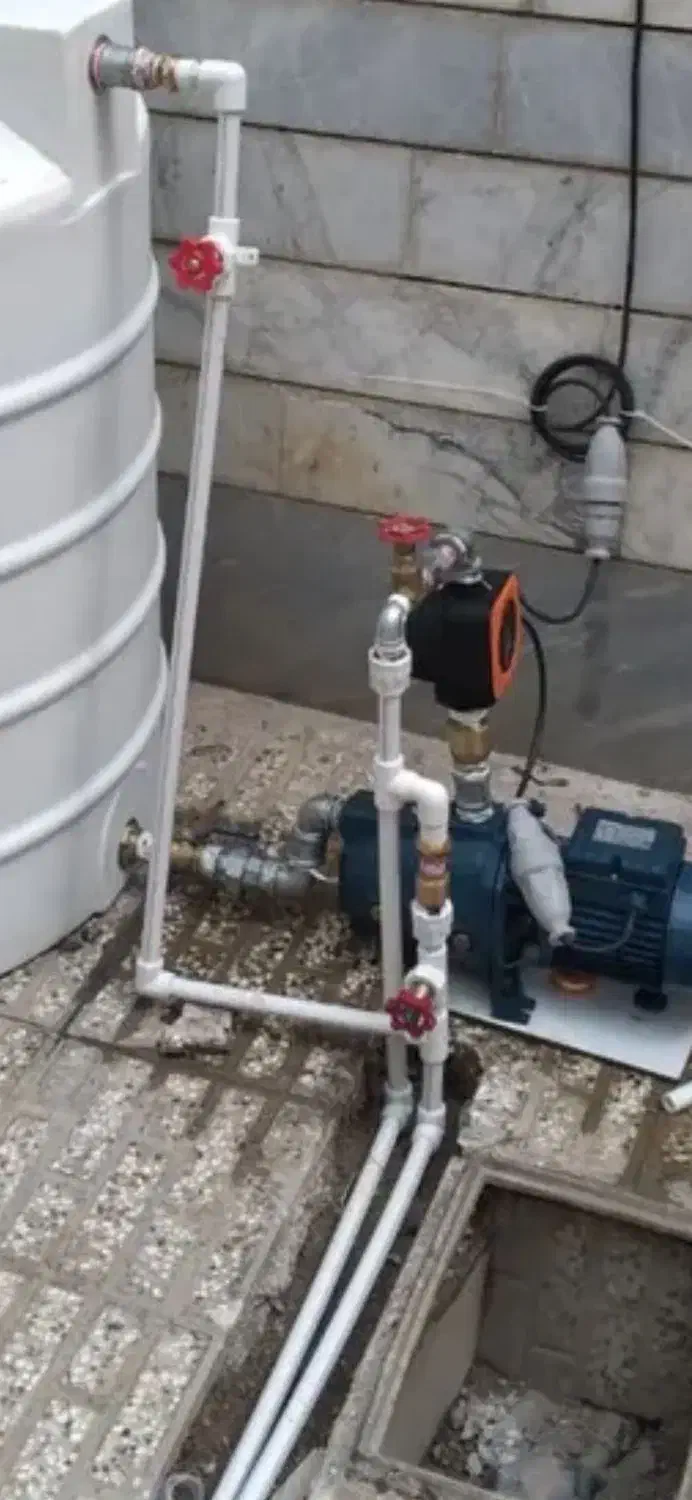 لوله کشی ونصب وسایل بهداشتی وتعمیرات انواع پمپ|خدمات پیشه و مهارت|بندر گناوه, |دیوار