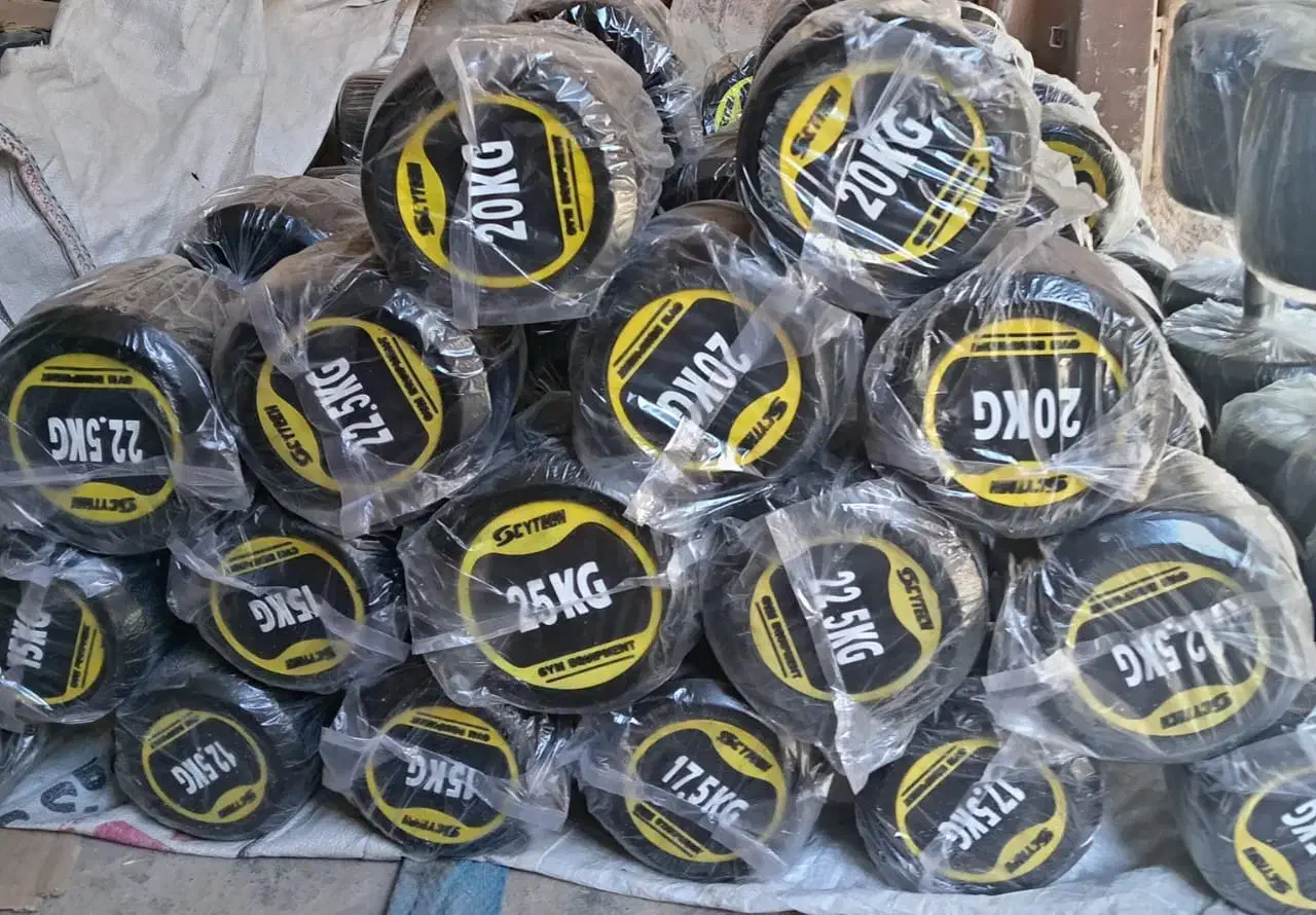 انواع وزنه و دمبل|تجهیزات ورزشی|نجف‌آباد, حومه نجف آباد|دیوار