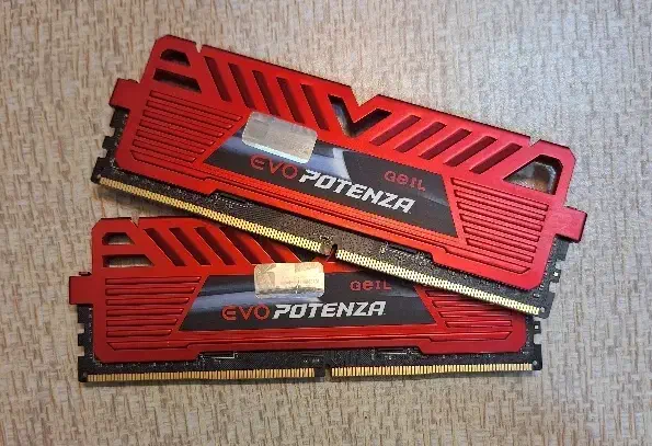 رم ram GeiL ddr4 16 3200 2x8.|قطعات و لوازم جانبی رایانه|بابل, |دیوار