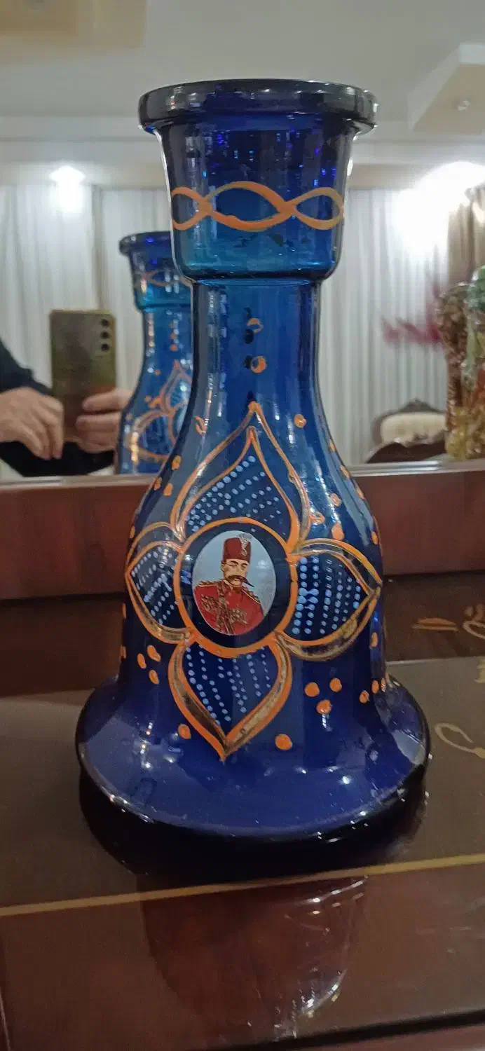 ته قلیون شاه عباسی خیلی قدیمی|کلکسیون اشیاء عتیقه|مشهد, آزادشهر|دیوار