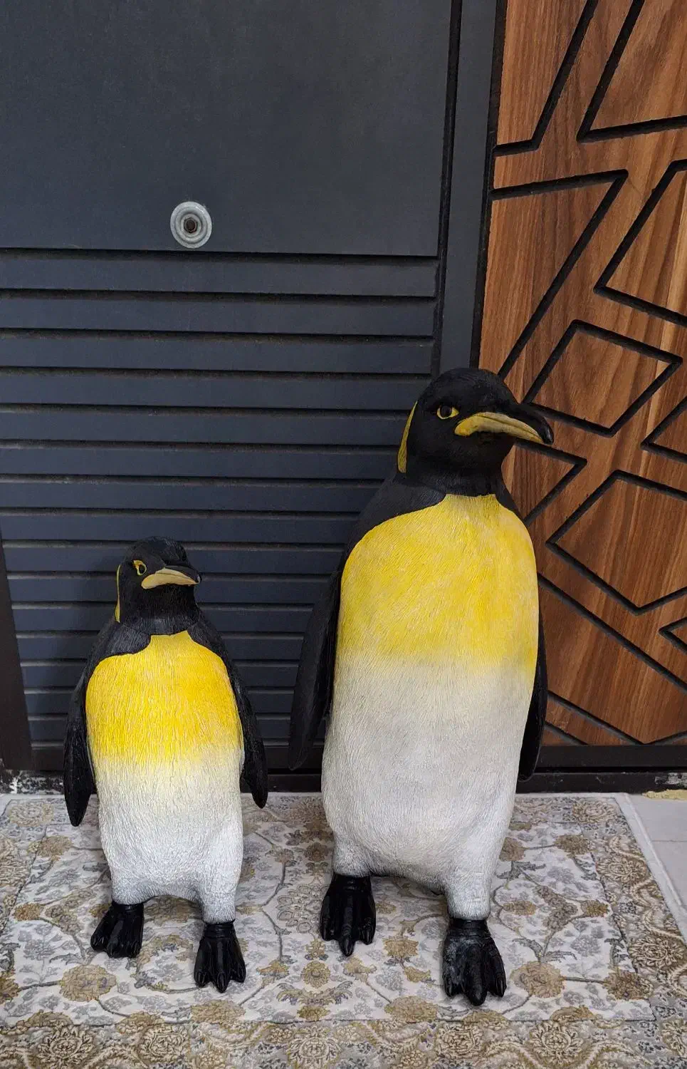 مجسمه پنگوئنها|مجسمه، تندیس، ماکت|اسلامشهر, شهرک واوان|دیوار