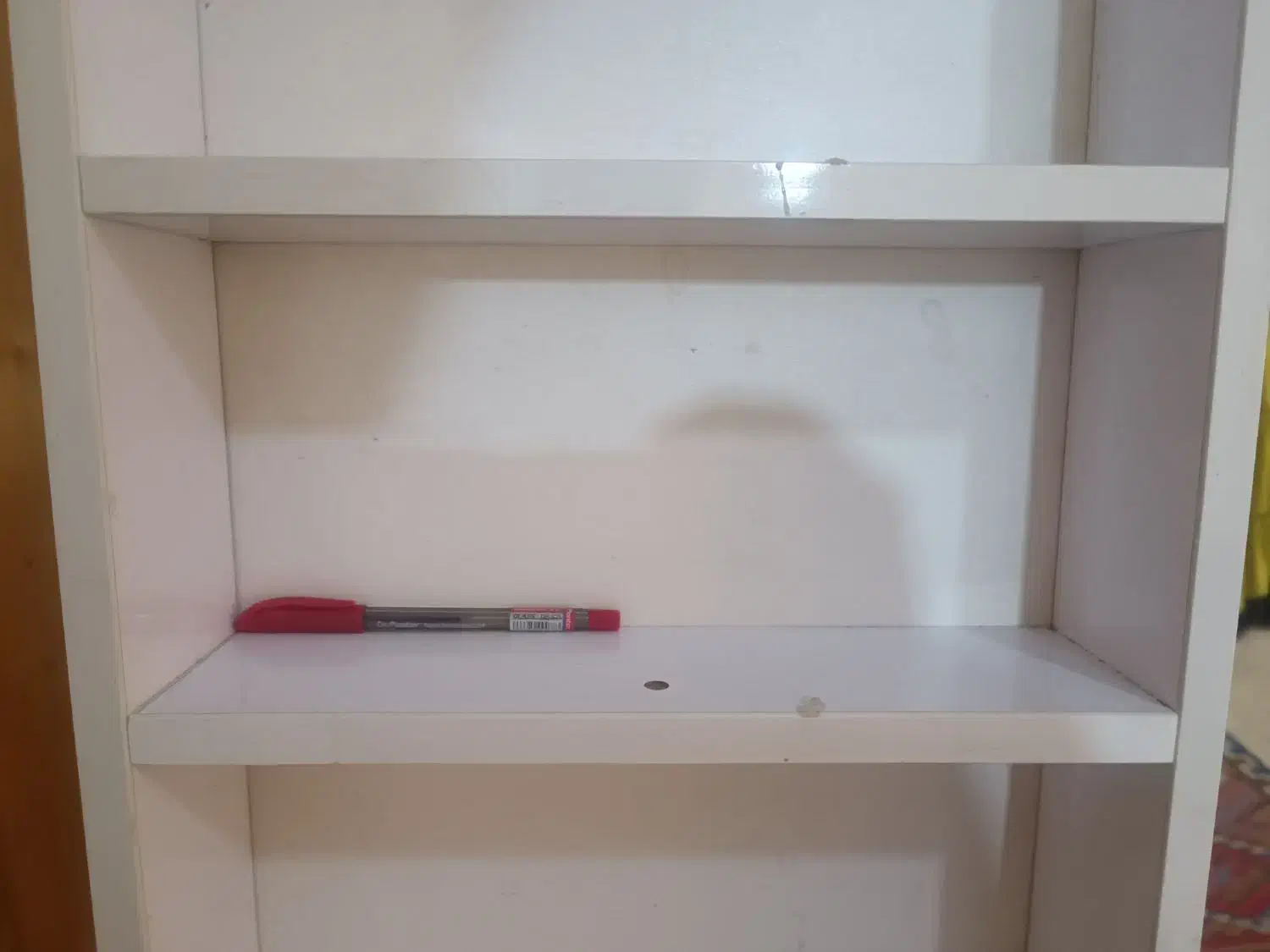 شلف مناسب برای نسب در دیوار و چهار پایه چوبی|کتابخانه، شلف، قفسههای دیواری|بوشهر, |دیوار