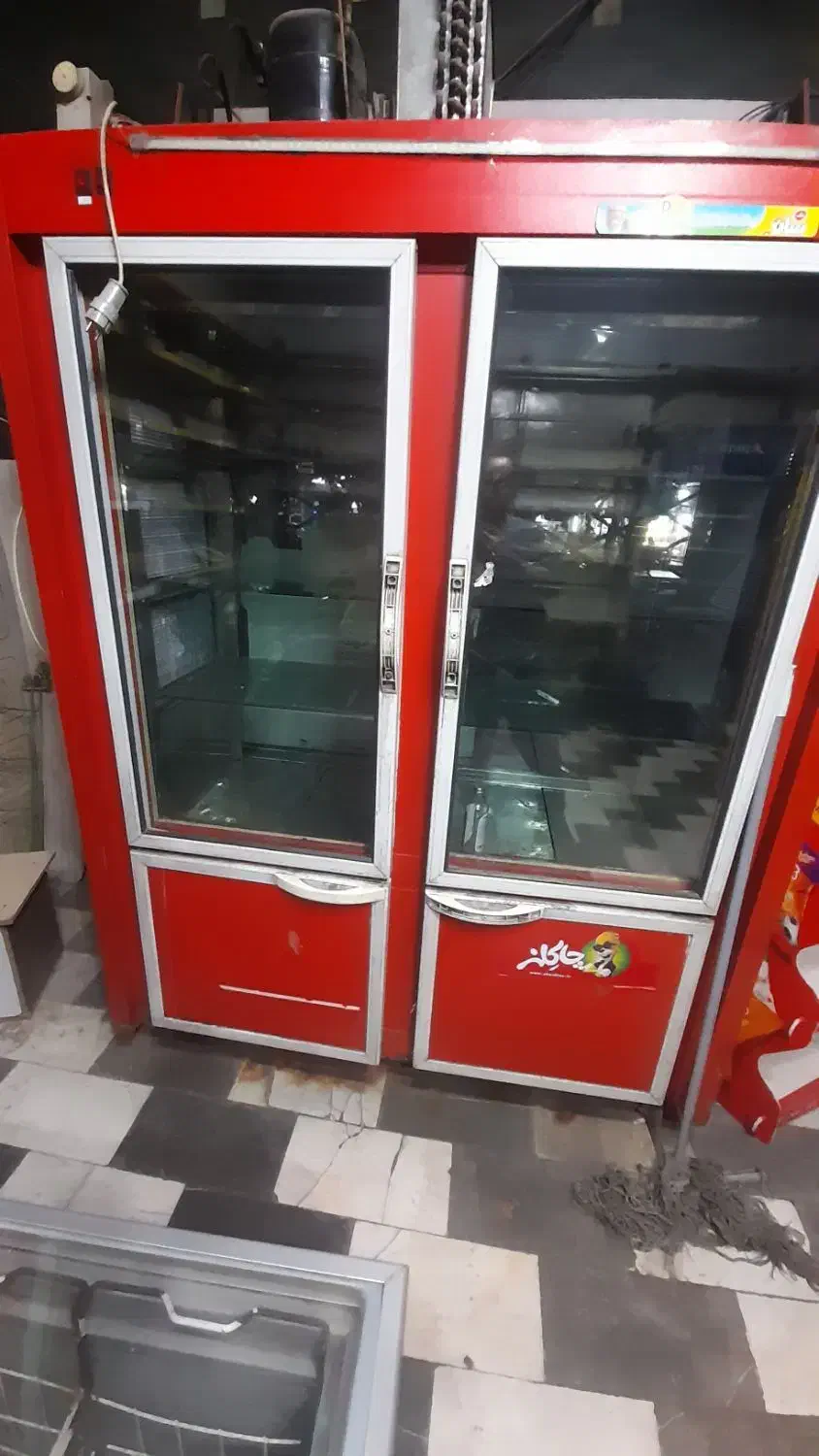 یخچال ویترینی و ترازو دیجیتال پند|فروشگاه و مغازه|قزوین, |دیوار