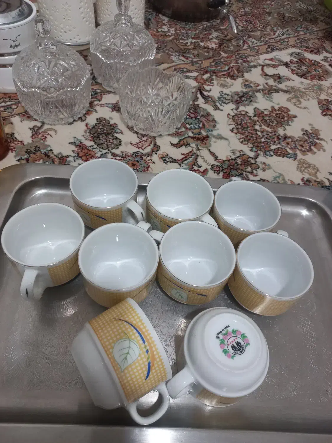 تعدادی ظروف|ظروف سرو و پذیرایی|کرمانشاه, |دیوار