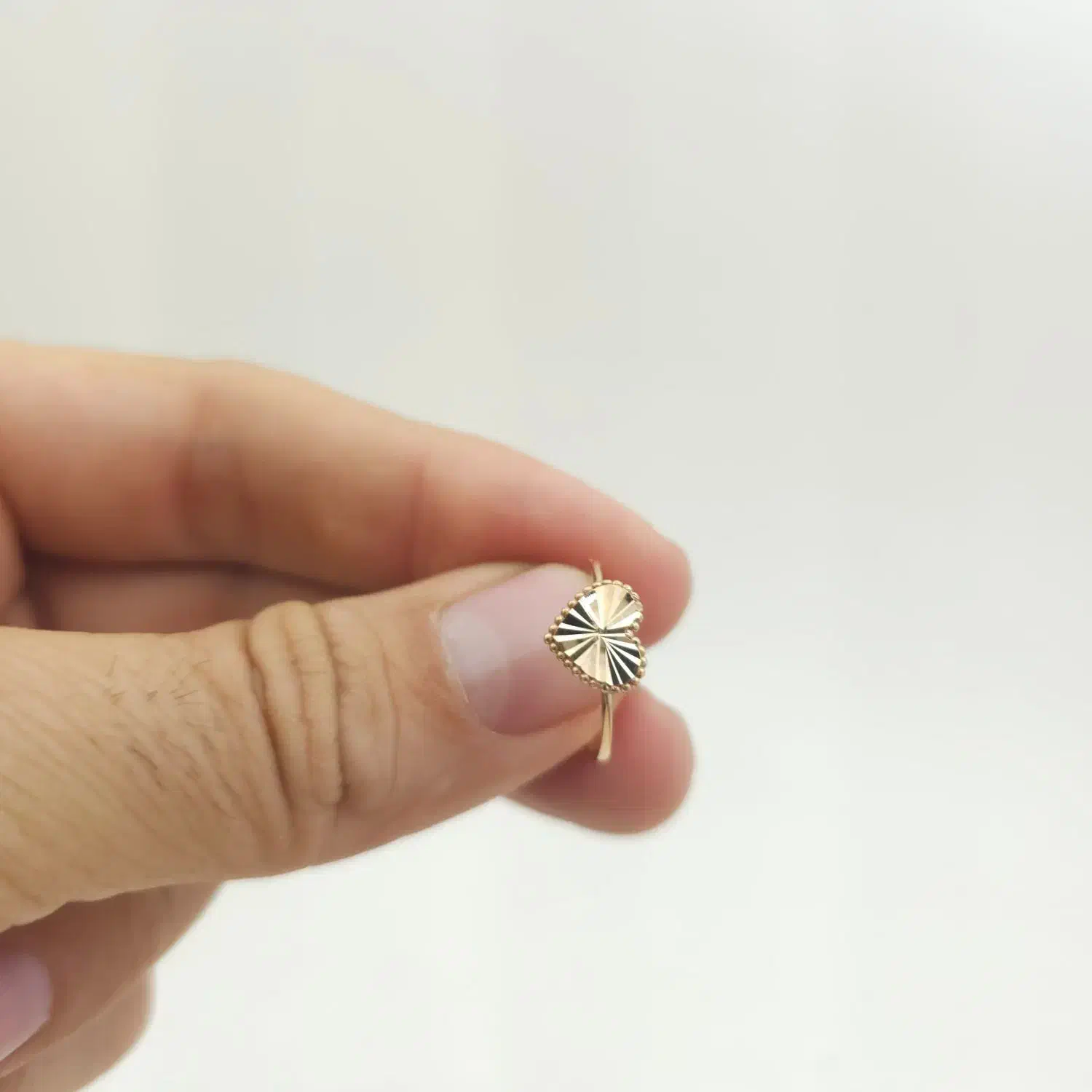 انگشتر ونکلیف 18 عیار قلبی|جواهرات|برازجان, |دیوار