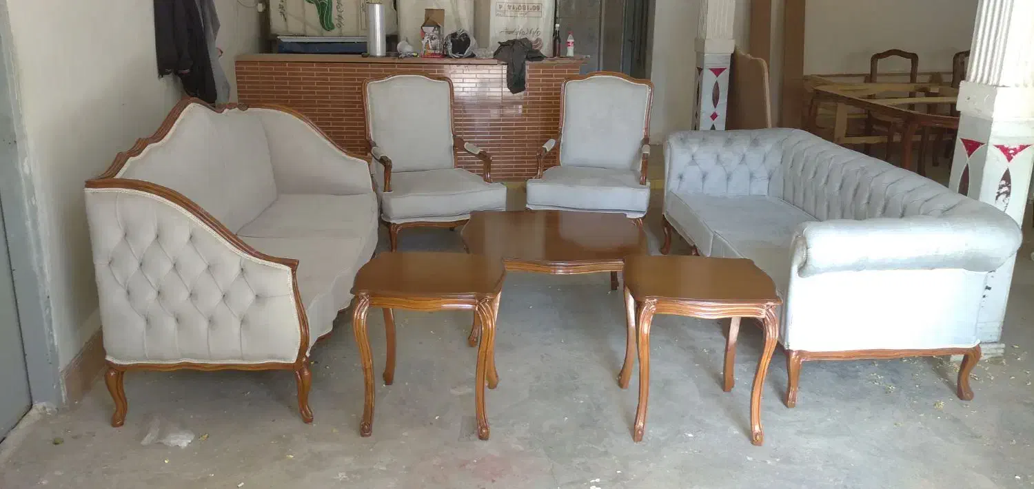 مبل مدل فرانسوی|مبلمان خانگی و میز عسلی|کرمانشاه, |دیوار