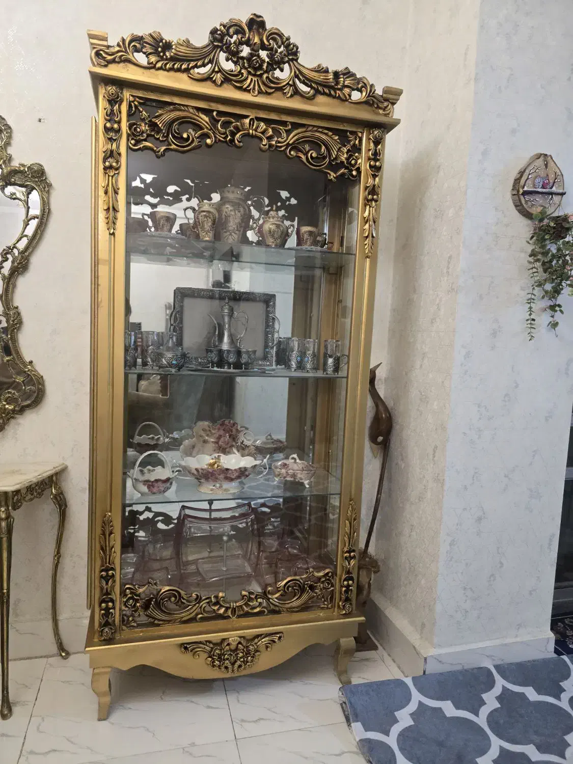 بوفه|بوفه، ویترین، کنسول|خوی, |دیوار