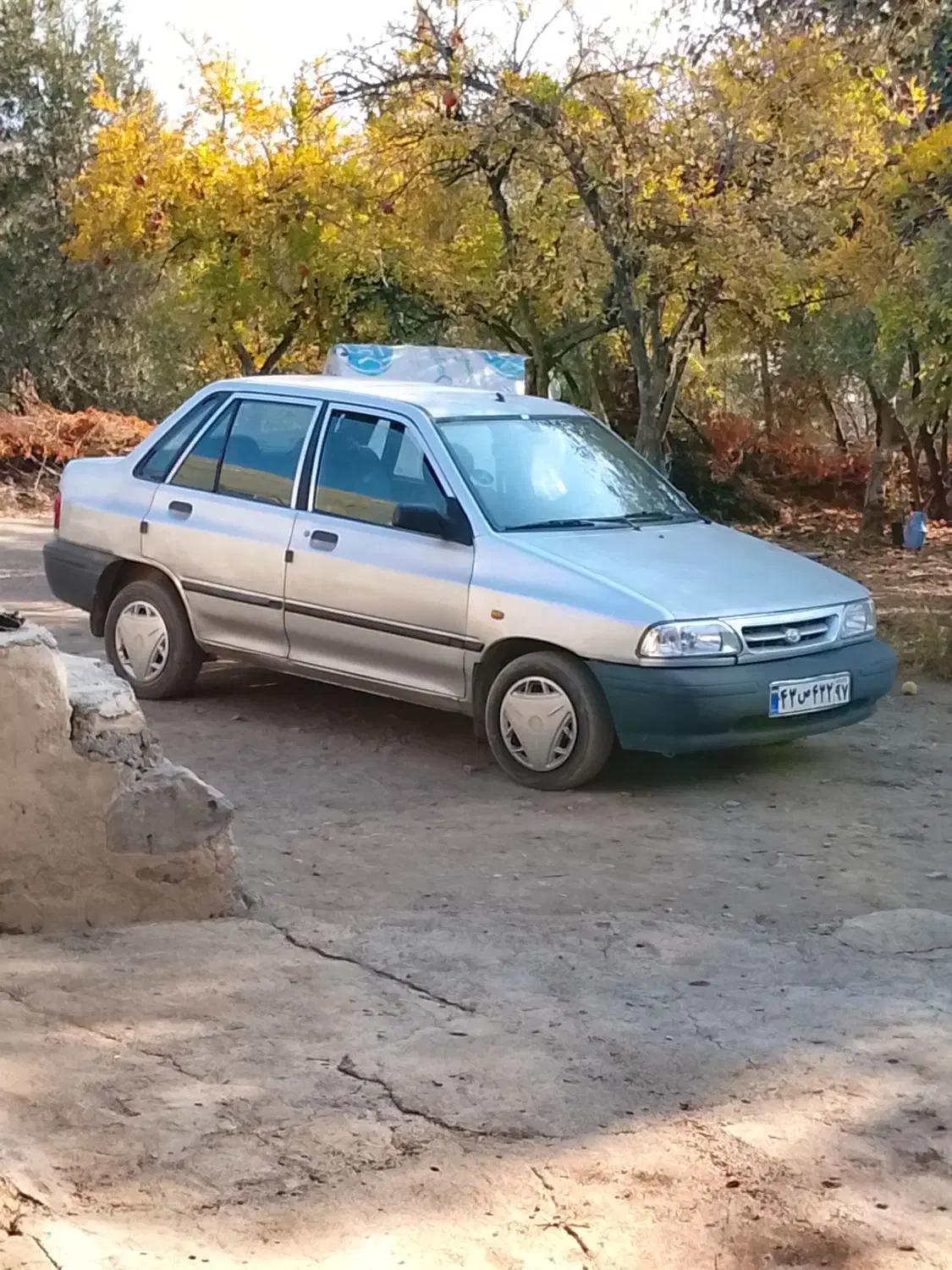 پراید نقره ای|خودرو سواری و وانت|طارم, |دیوار