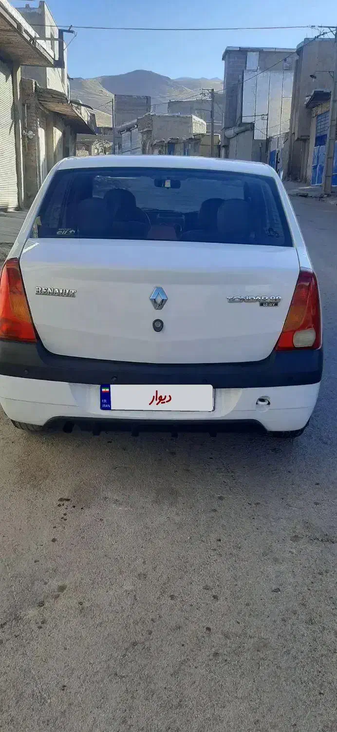 یک دستگاه خودروی ال۹۰ e2|خودرو سواری و وانت|ری, کارخانه سیمان|دیوار