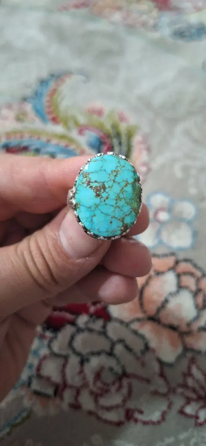 انگشتر فیروزه|جواهرات|خرم‌آباد, |دیوار