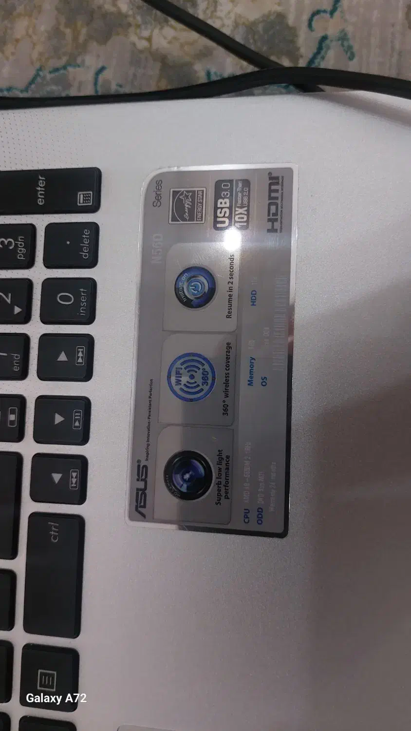 لب تاپ ایسوز|رایانه همراه|داراب, |دیوار