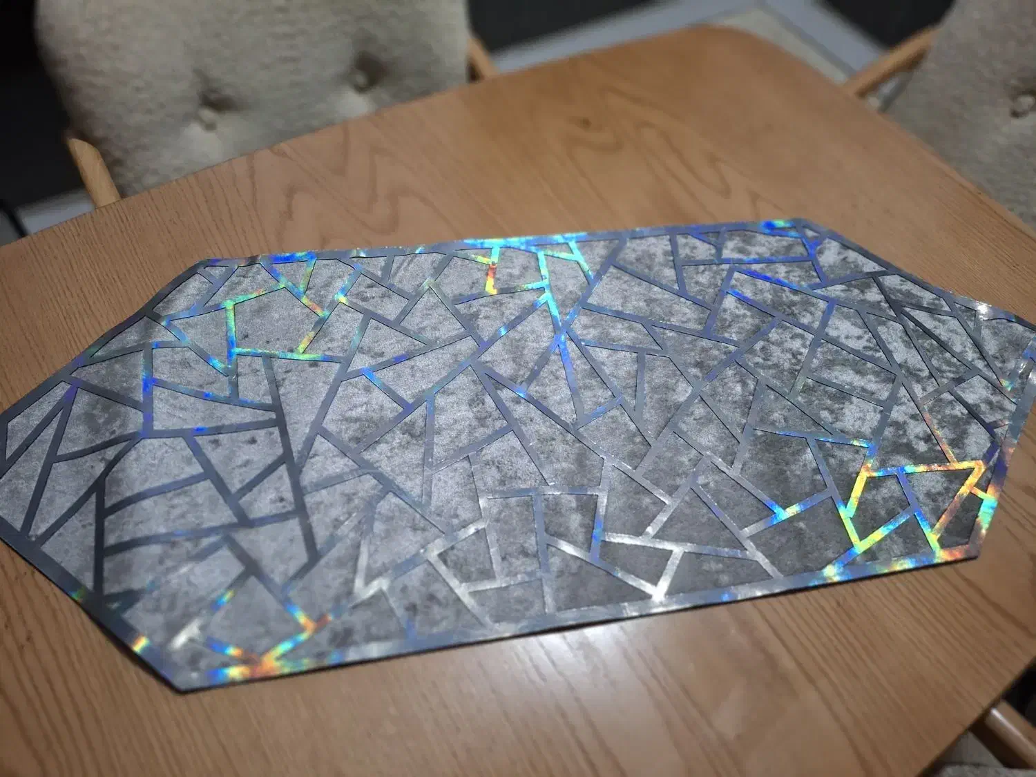 رانر مدل شیشه خورده|پرده، رانر، رومیزی|چهاردانگه (تهران), |دیوار