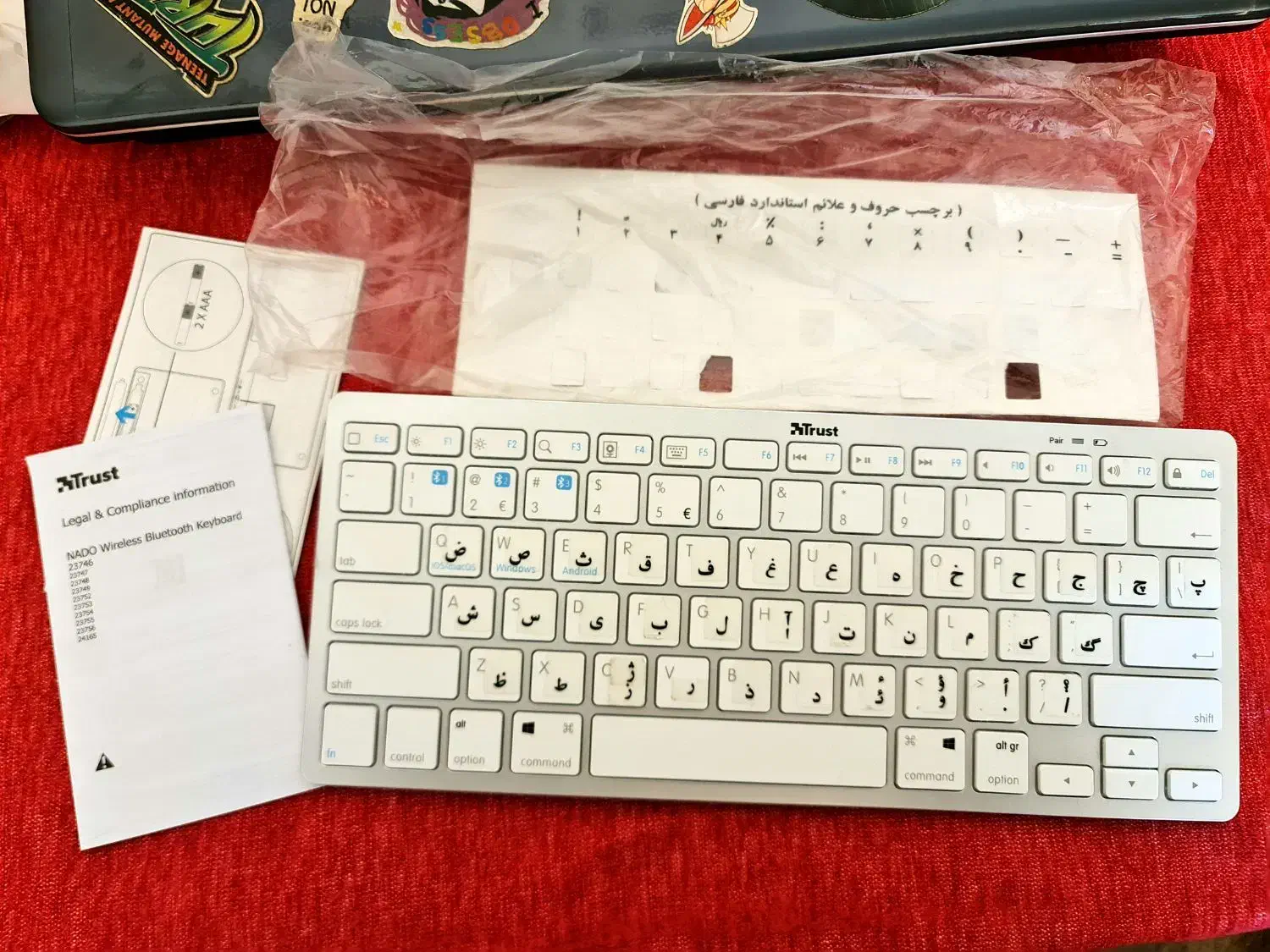 کیبورد بلوتوثی تراست Trust Nado Bluetooth|قطعات و لوازم جانبی رایانه|تهران, آذربایجان|دیوار