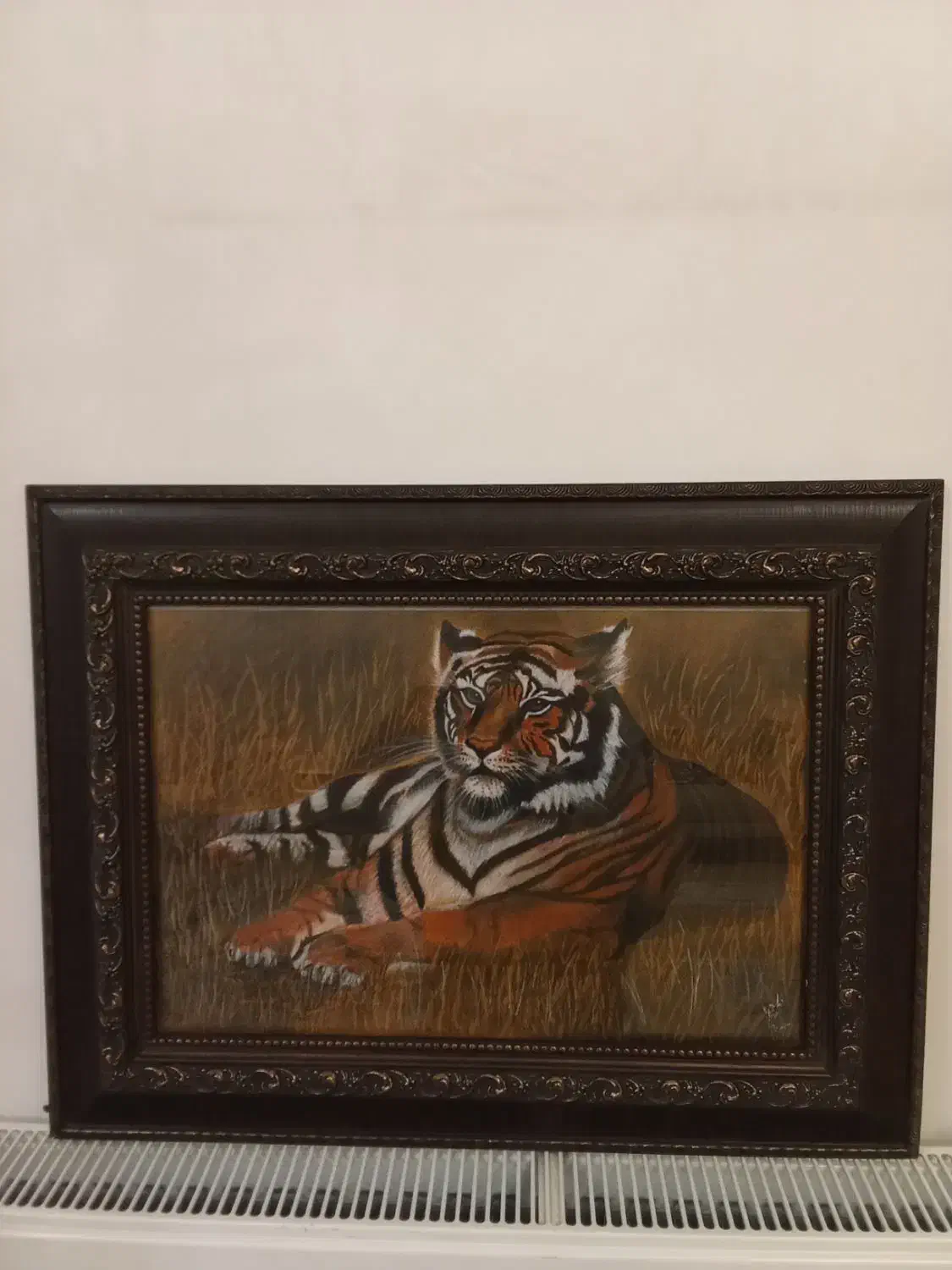 تابلو نقاشی ببر هنر دست|تابلو، نقاشی، عکس|تهران, امامت|دیوار