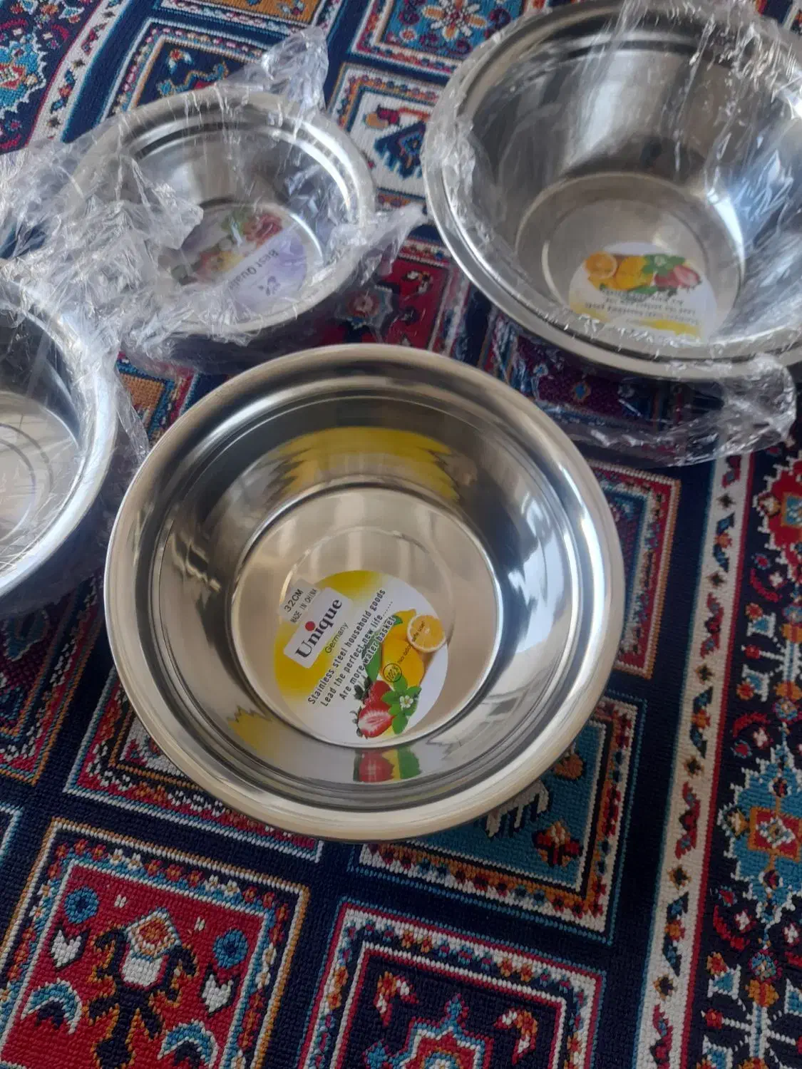لگن ۵تیکه یونیک آلمان|ظروف پخت‌وپز|کوهدشت, |دیوار