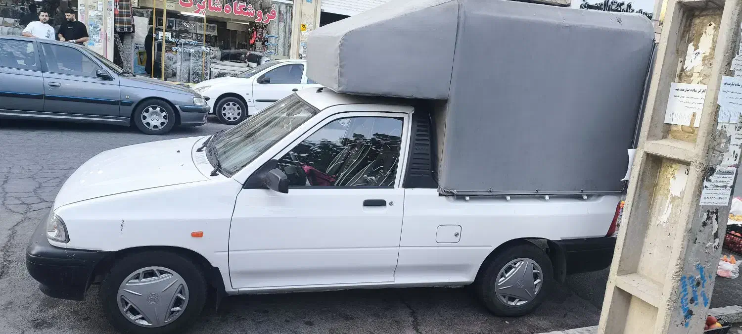 پراید وانت ۱۴۰۳ با کفی و باربندمسقف|خودرو سواری و وانت|پاکدشت, پاکدشت (مامازند)|دیوار