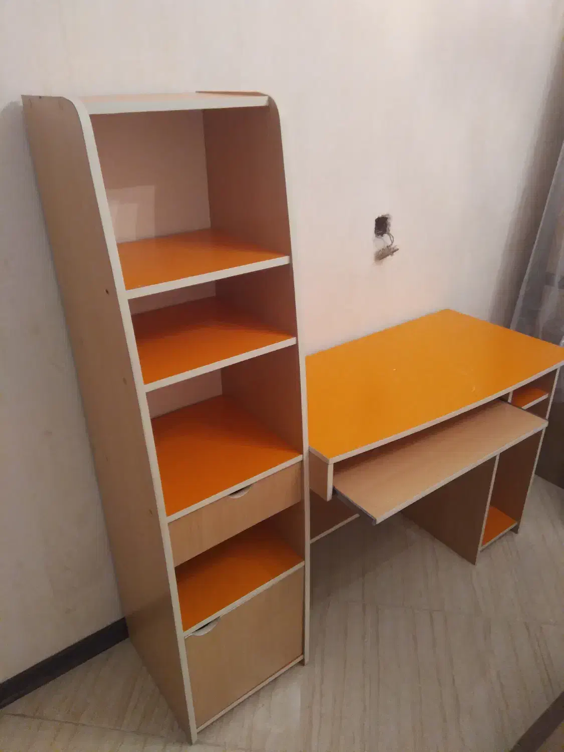 میز تحریر،کامپیوتر و شلف mdf نو|میز تحریر و کامپیوتر|شهریار, شهریار|دیوار