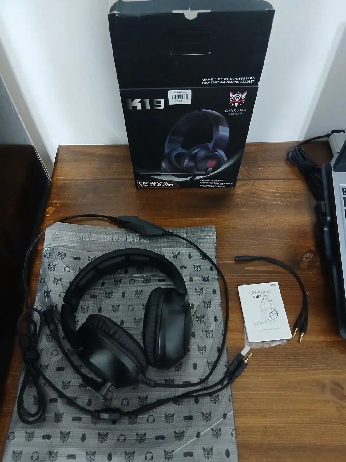 هدست گیمینگ k19|قطعات و لوازم جانبی رایانه|مشهد, بهاران|دیوار