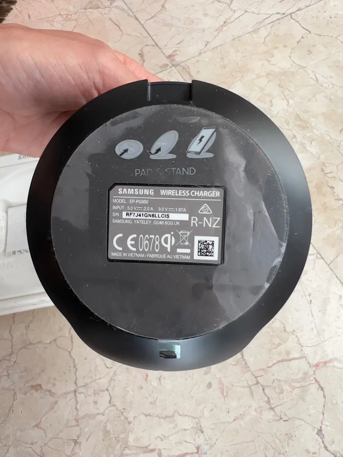 شارژر وایرلس سامسونگ|لوازم جانبی موبایل و تبلت|تهران, پاسداران|دیوار