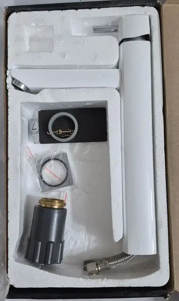 شیر روشویی پایه بلند سفید|لوازم سرویس بهداشتی|تهران, جوادیه تهرانپارس|دیوار