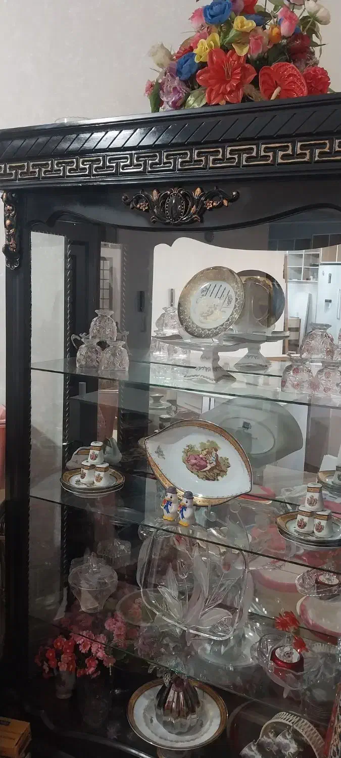 بوفه چوبی ۱۲۰|بوفه، ویترین، کنسول|ارومیه, |دیوار