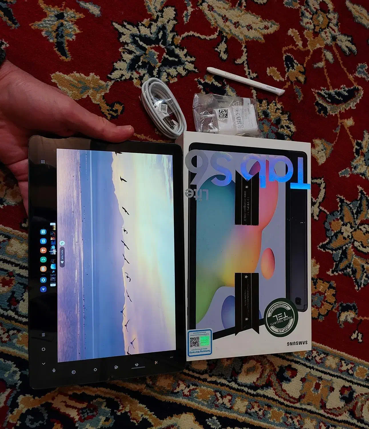 باقلم سامسونگ ۱۰.۴ اینچtab s6 رم4/64نت4Gمدلp615|تبلت|مشهد, هفده شهریور|دیوار