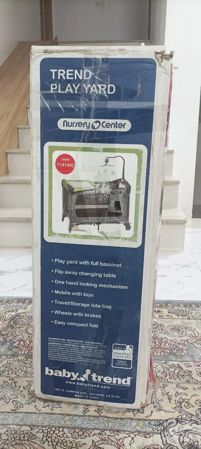 تخت و پارک کودک(تخت کنار مادر) بیبی ترند|تخت و صندلی بچه|گنبد کاووس, |دیوار