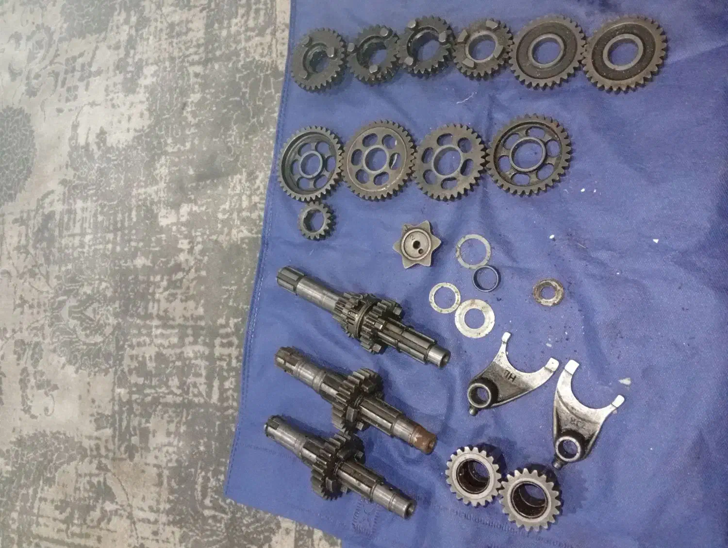 گیربکس و سیم کشی موتور|قطعات یدکی و لوازم جانبی|فاضل آباد, |دیوار