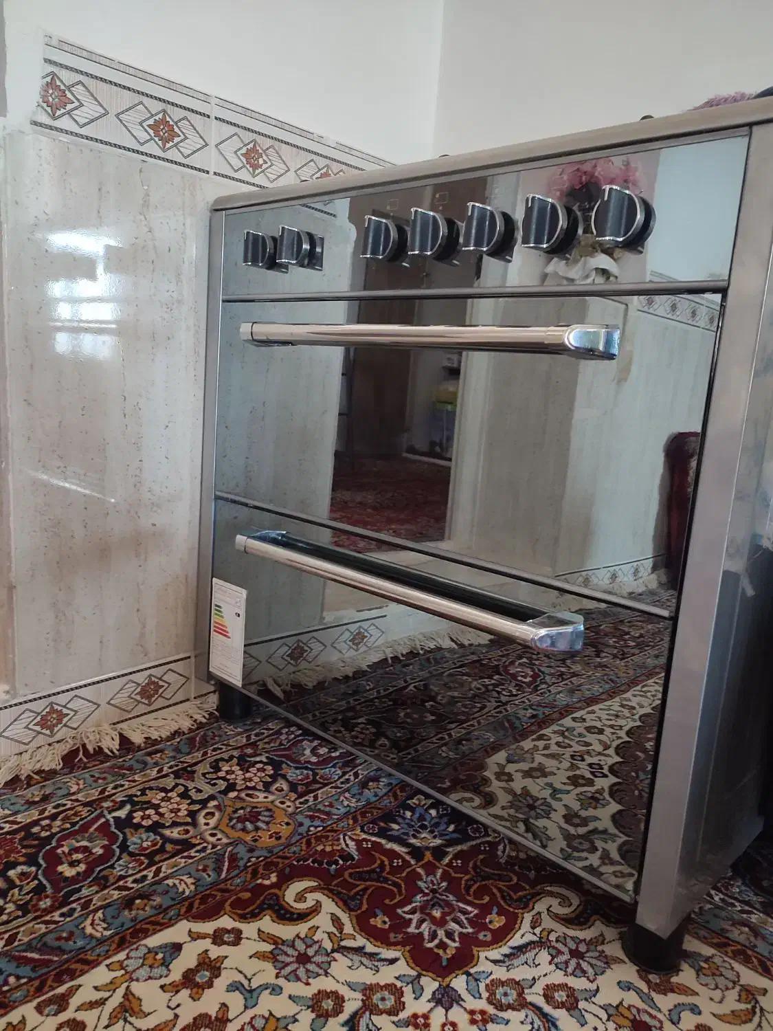 اجاق گاز پنج شعله  کم کار کرد|اجاق گاز و لوازم برقی پخت‌وپز|درگزین, |دیوار