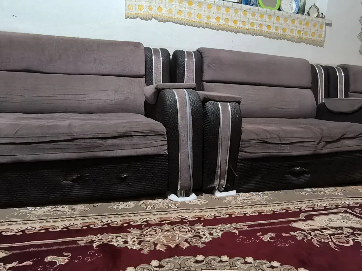 مبل هفت روزه راحتی|مبلمان خانگی و میز عسلی|مرودشت, ژیان|دیوار