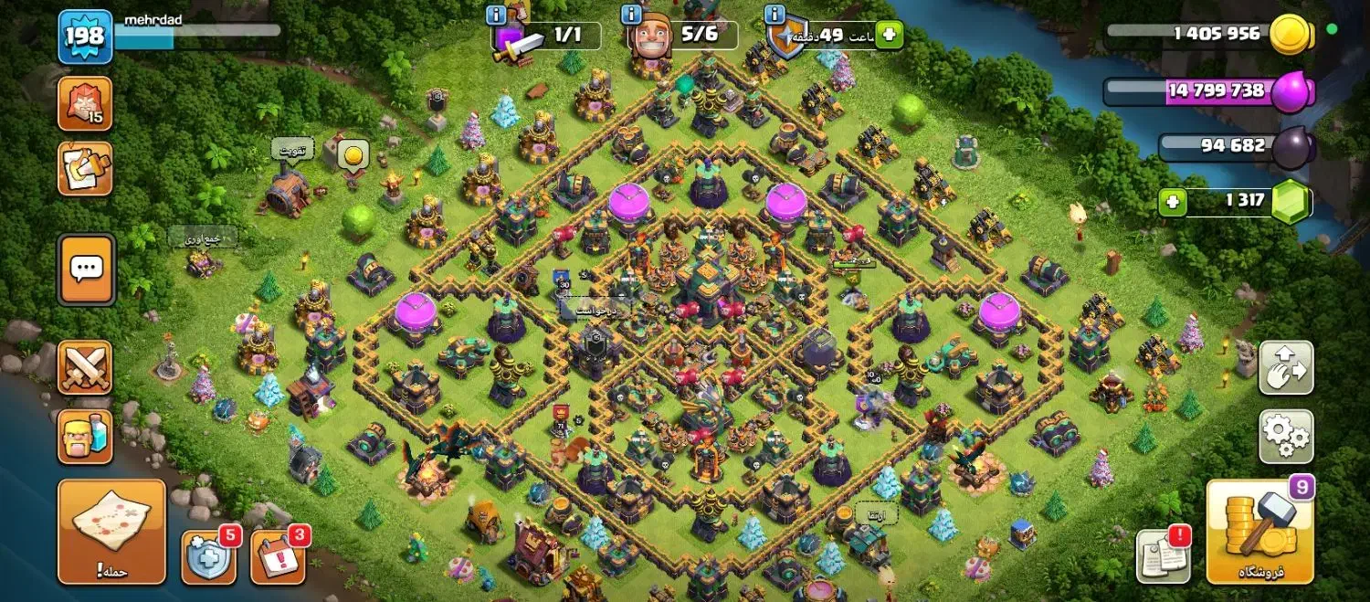 اکانت کلش|کنسول، بازی ویدئویی و آنلاین|کرج, کرج نو|دیوار