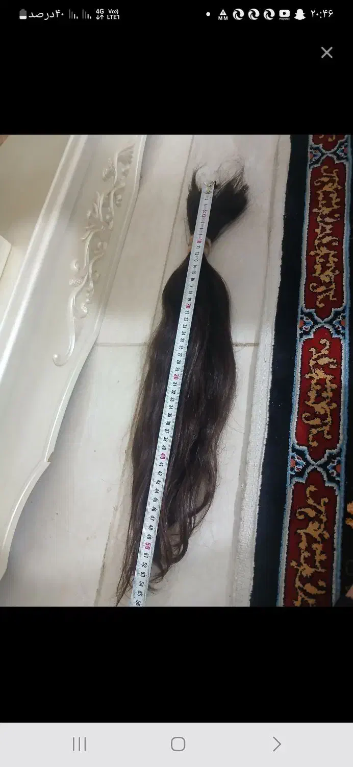 فروش موی طبیعی بدون رنگ وحنا|آرایشی، بهداشتی، درمانی|محمدشهر, کوی بهار|دیوار