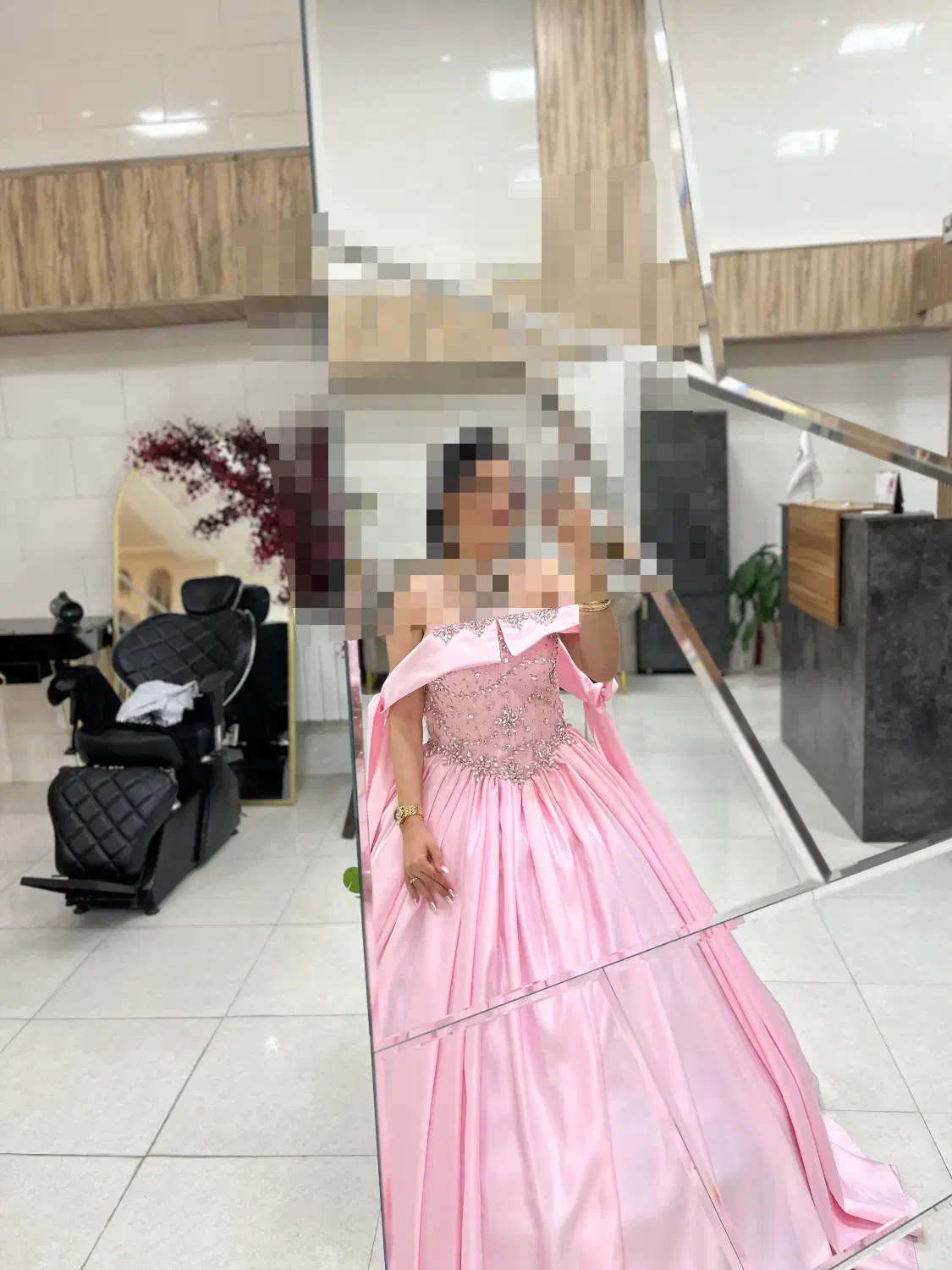 لباس مجلسی/لباس عروس و حنابندان|لباس|سلماس, |دیوار