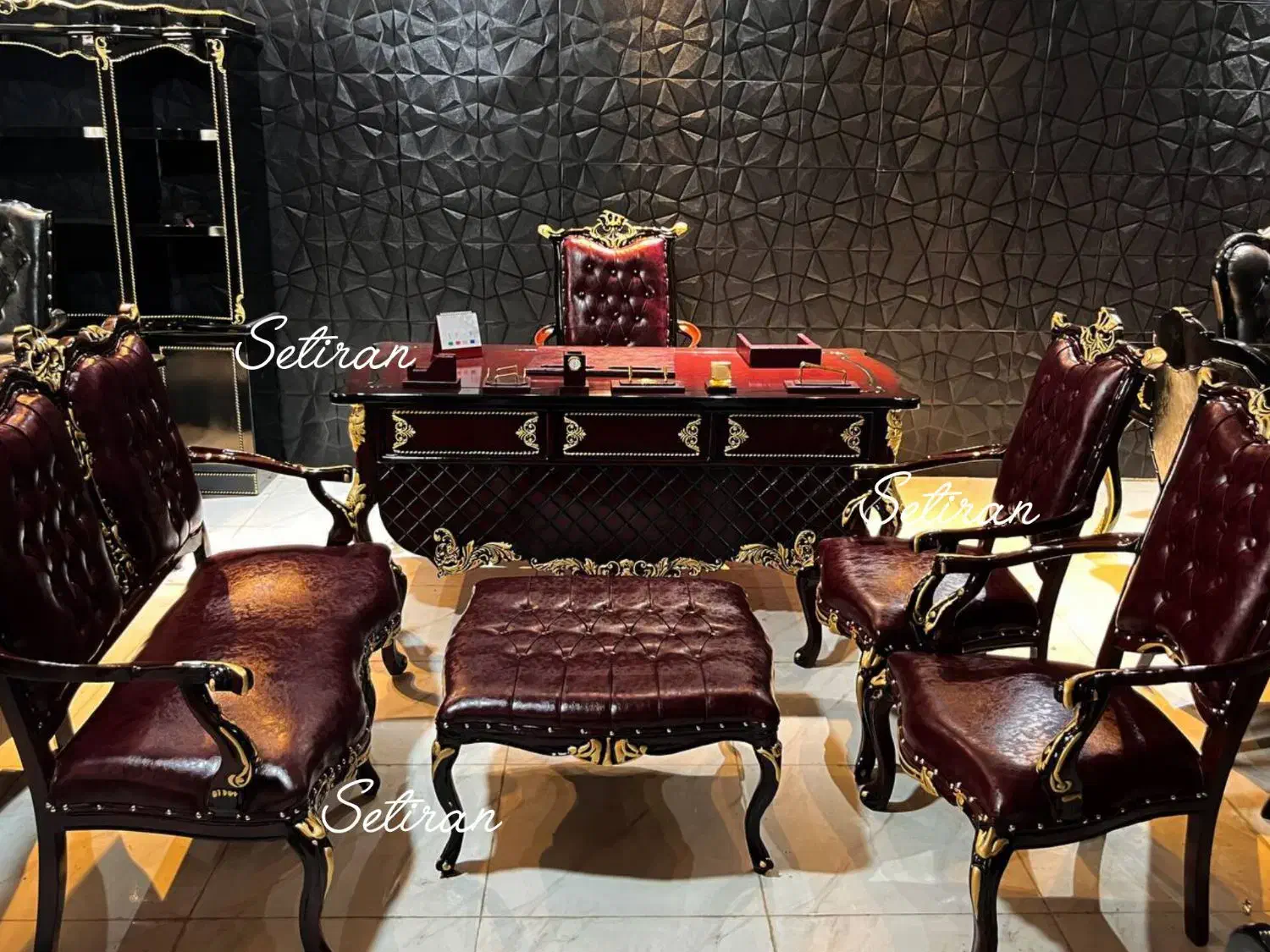 مبلمان اداری پارچه گاو|دفتر کار|قم, اسمعیل آباد|دیوار