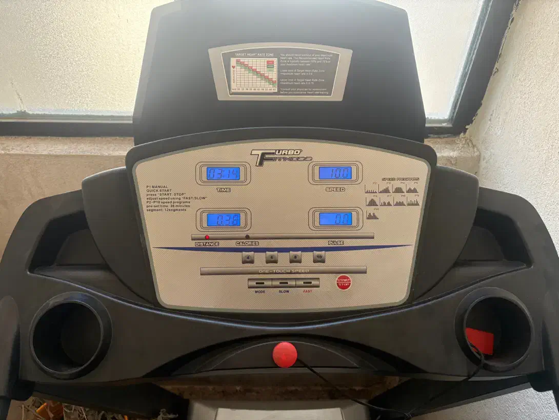 تردمیل Turbi fit100 در حدنو|تجهیزات ورزشی|شیراز, باهنر|دیوار