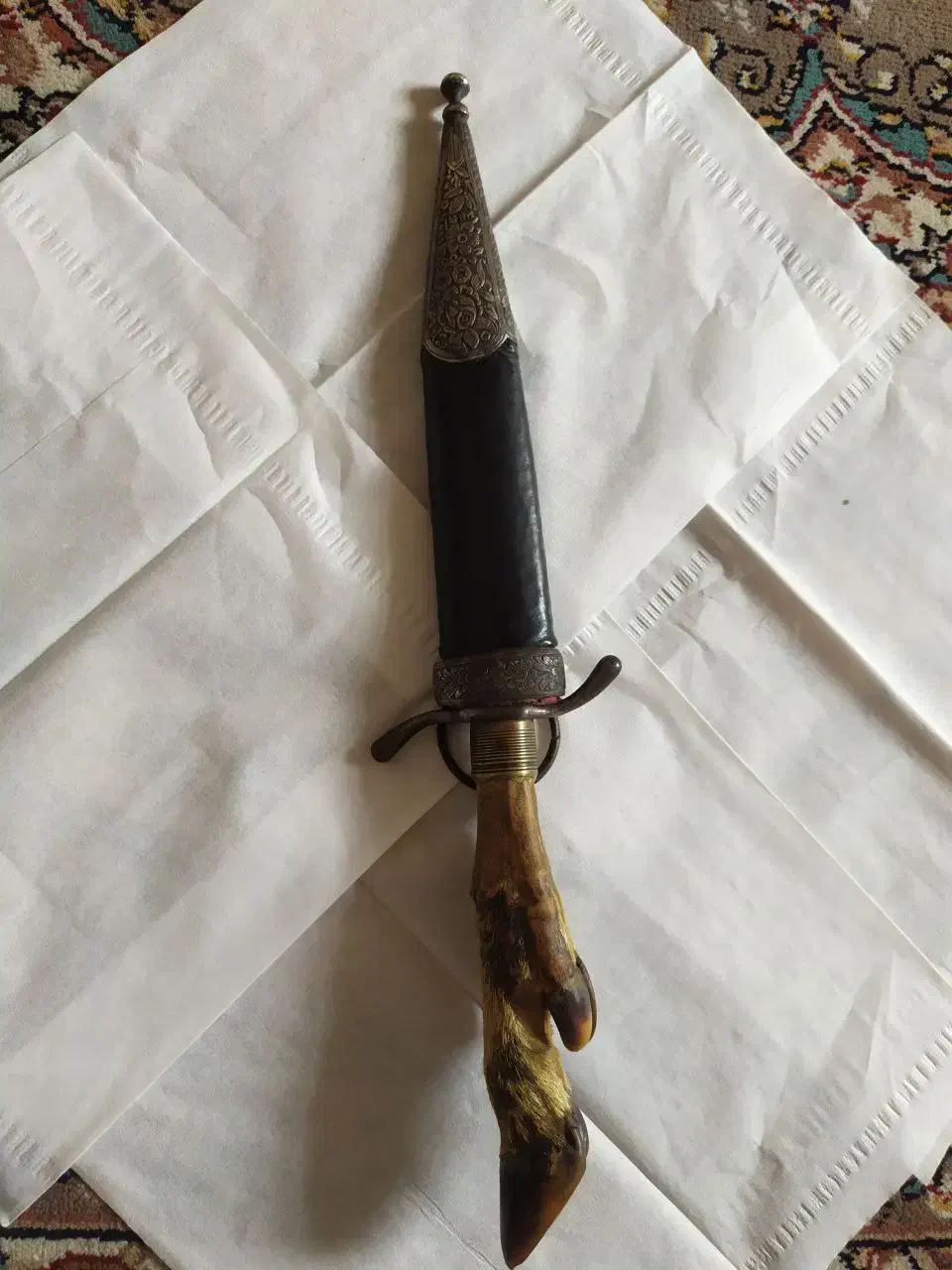خنجر انتیک|کلکسیون اشیاء عتیقه|کرمانشاه, |دیوار