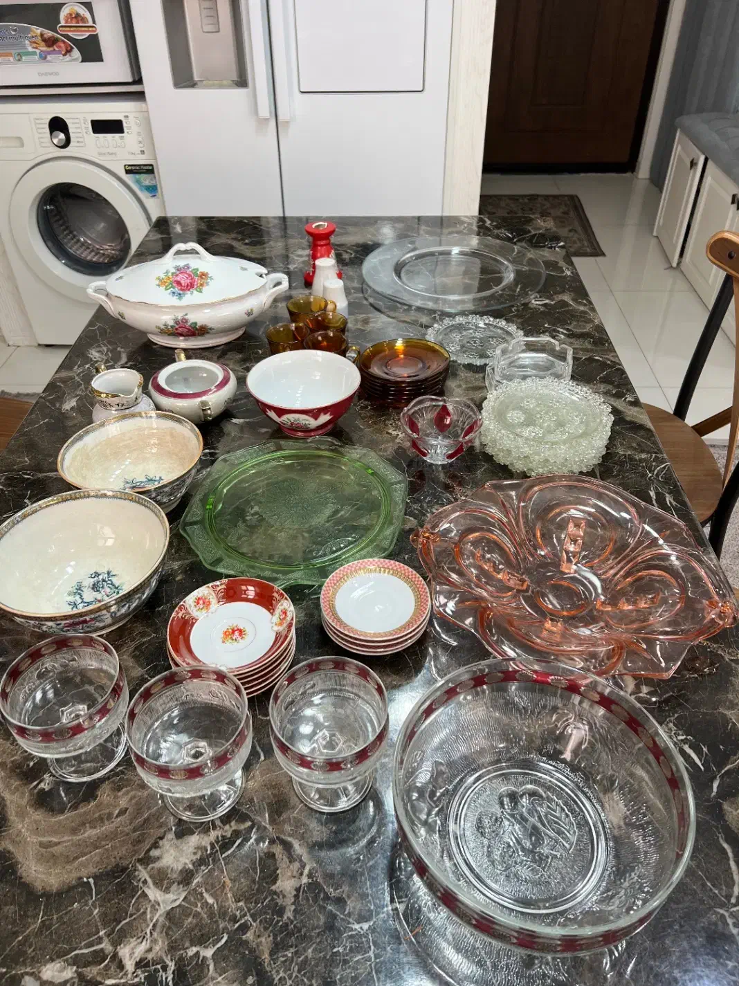 ظروف چینی و کریستال|ظروف سرو و پذیرایی|تهران, والفجر (افسریه)|دیوار