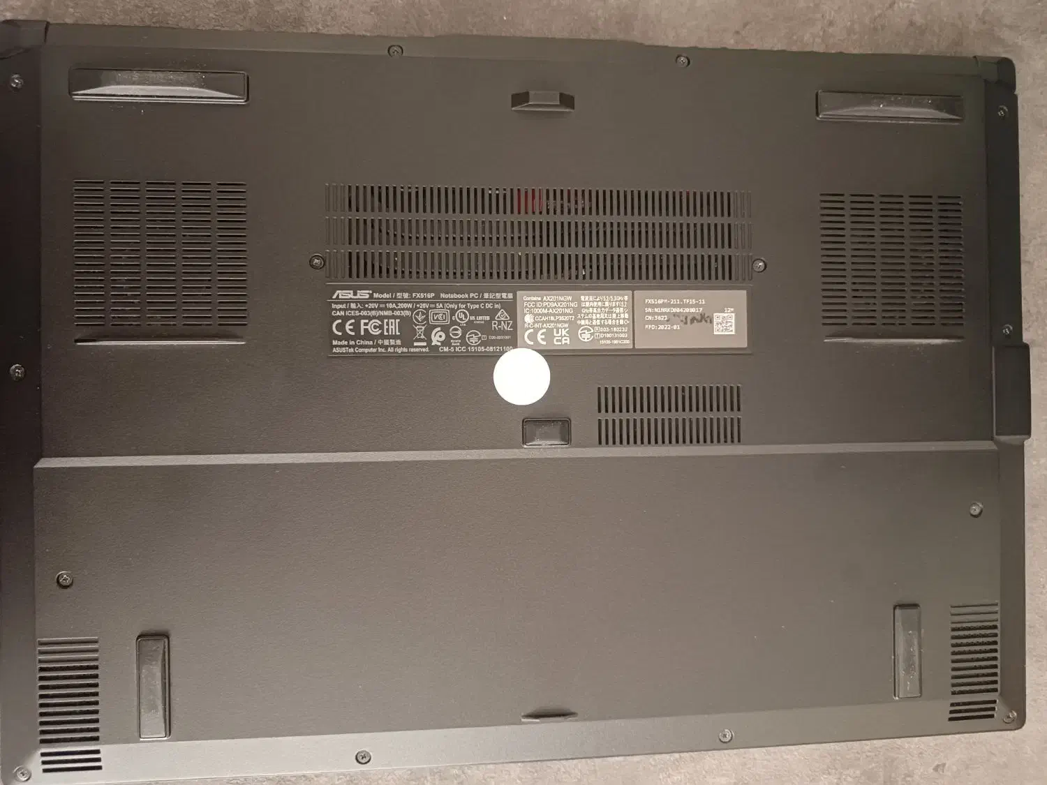 لپ تاپ Asus tuf gaming fx516pm|رایانه همراه|تهران, مظاهری|دیوار