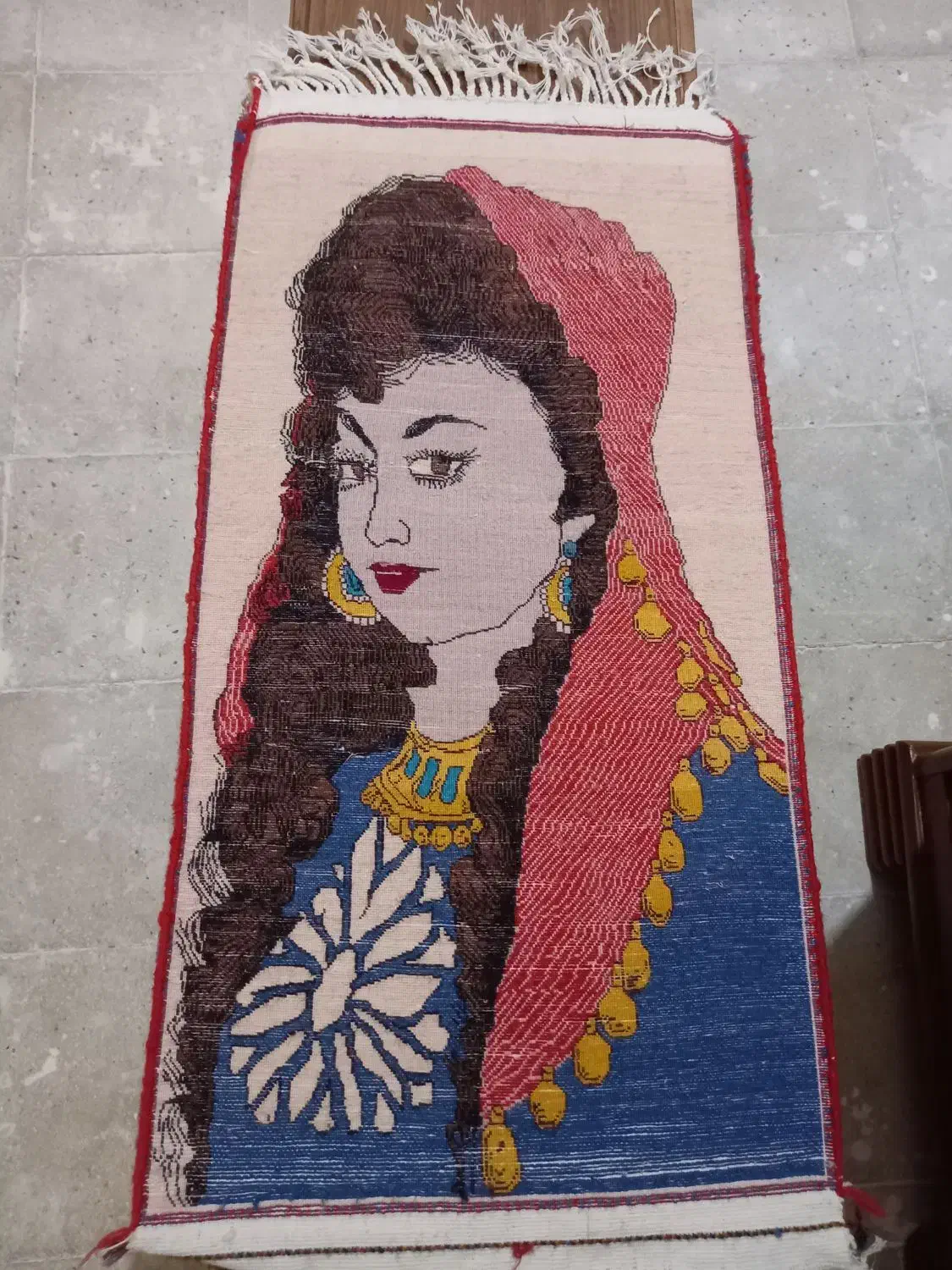 تابلو فرش دستباف|تابلو فرش|قم, شهرک توانیر|دیوار