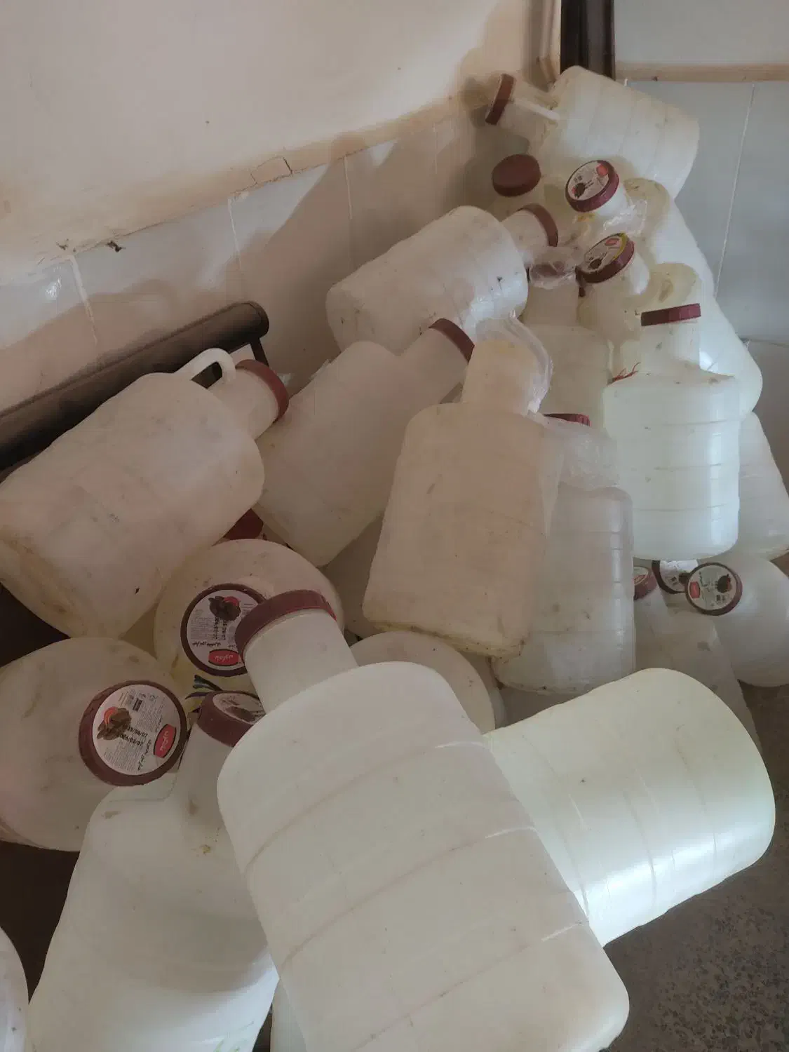 بشکه|ظروف نگهدارنده، پلاستیکی، یکبارمصرف|بندر ماهشهر, |دیوار