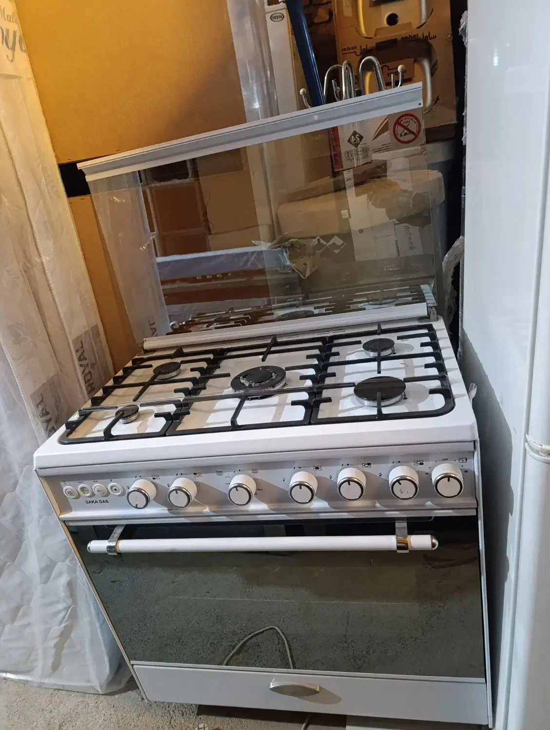 اجاق گاز تمام فر جوجه گردان ترموکوپل دار  قاسمی|اجاق گاز و لوازم برقی پختوپز|زابل, |دیوار