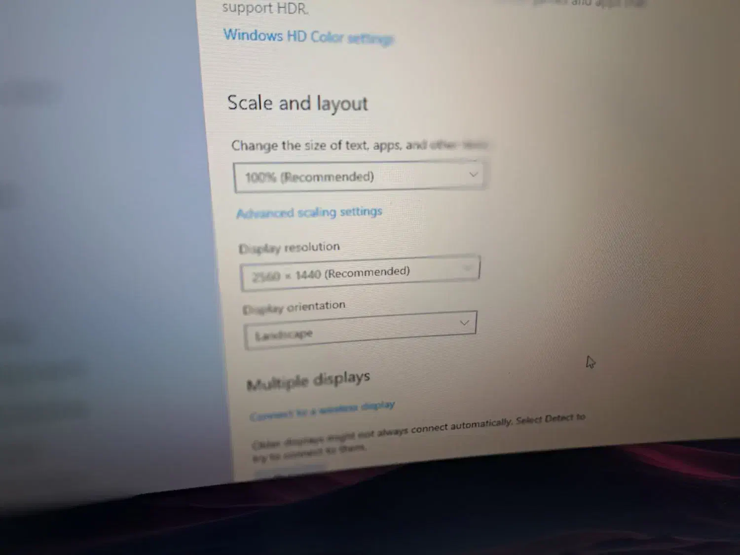 مانیتور فلیپس 32منحنی 2K رفرش ریت 144HZ|قطعات و لوازم جانبی رایانه|کرمانشاه, |دیوار