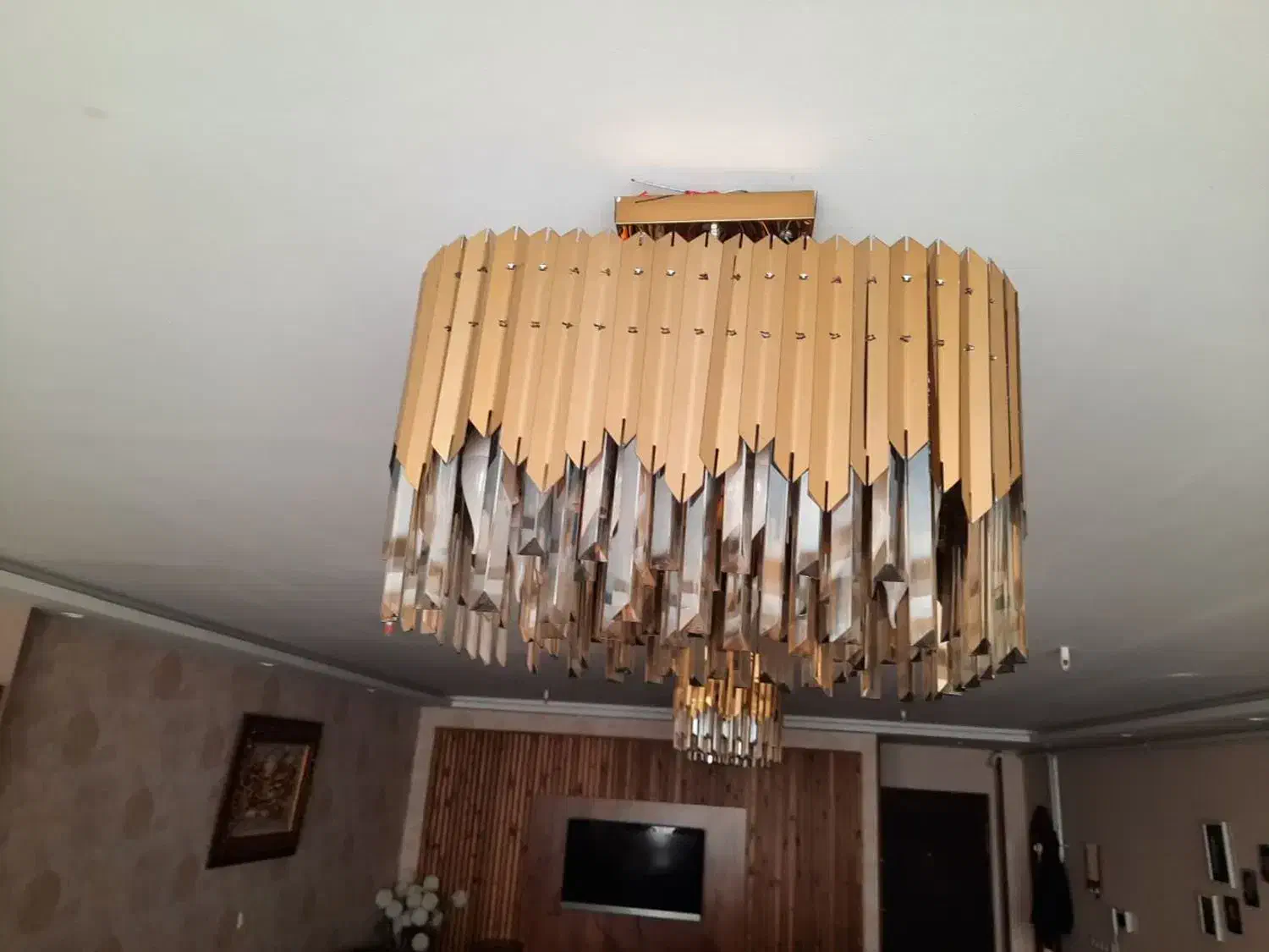 لوستر|لوستر و چراغ آویز|همدان, |دیوار