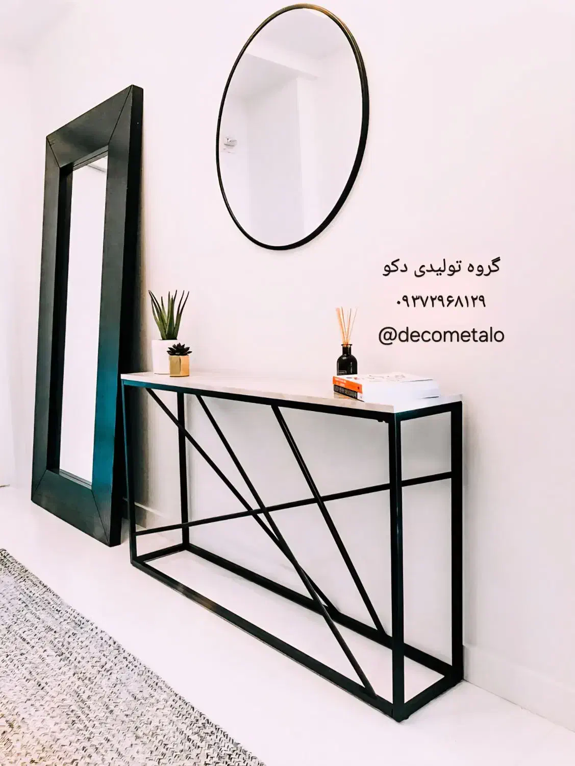 میز کنسول تولیدی، ویترین، بوفه، میز آرایش|بوفه، ویترین، کنسول|تبریز, |دیوار